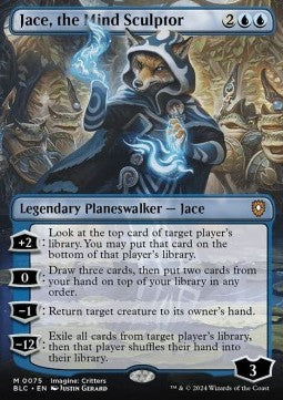 Jace, the Mind Sculptor (V.1) - Commander: Bloomburrow: Extras (Mythic) [XBLC-75]