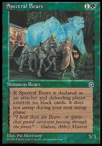 Spectral Bears - Homelands (Uncommon)