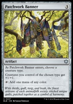 Patchwork Banner⁣ - Bloomburrow⁣ (Uncommon)⁣ [247]