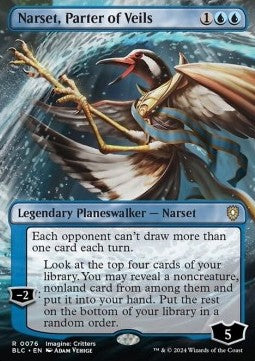 Narset, Parter of Veils - Commander: Bloomburrow: Extras (Rare) [XBLC-76]