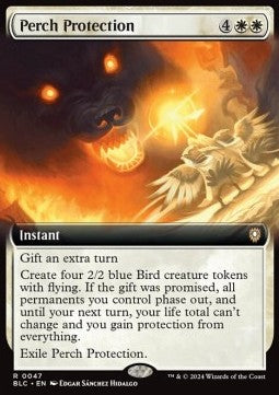 Perch Protection - Commander: Bloomburrow: Extras (Rare) [XBLC-47]