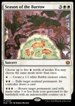 Season of the Burrow (V.2) - Bloomburrow: Promos (Mythic) [PBLB-29]