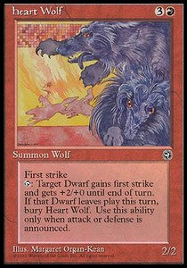 Heart Wolf - Homelands (Rare)
