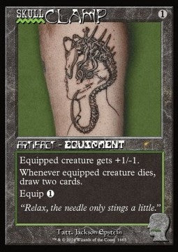 Skullclamp - Secret Lair Drop Series: Inside an Elevator Superdrop (Rare) [SLDIE-1663]