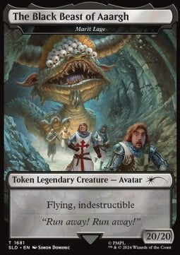 Marit Lage (Black 20/20) - Secret Lair Drop Series: Inside an Elevator Superdrop (Token) [SLDIE-1681]