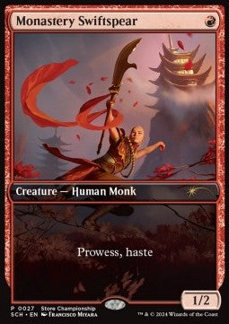 Monastery Swiftspear - Store Championship Promos (Rare) [SCH-27]