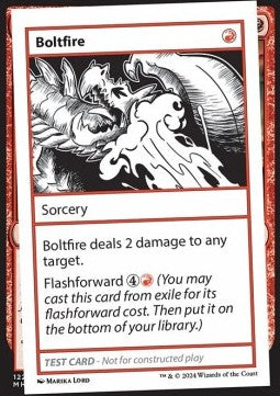 Boltfire - Mystery Booster 2: Playtest Cards (Special)