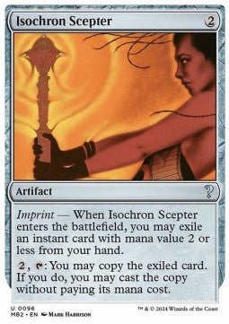 Isochron Scepter - Mystery Booster 2 (Uncommon) [MB2-96]