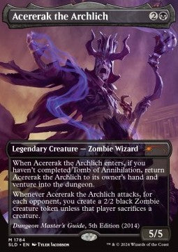 Acererak the Archlich - Secret Lair Drop Series: Secret Lair x Dungeons & Dragons: 50th Anniversary Superdrop (Mythic) [SLD50A-1784]