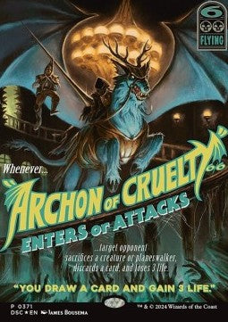 Archon of Cruelty - Commander: Duskmourn: House of Horror: Extras (Mythic) [XDSC-371]