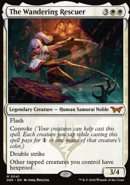 The Wandering Rescuer - Duskmourn: House of Horror (Mythic) [DSK-41]