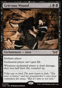 Grievous Wound - Duskmourn: House of Horror (Rare) [DSK-102]