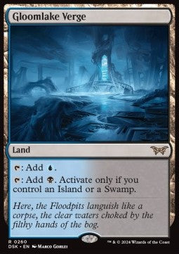 Gloomlake Verge - Duskmourn: House of Horror (Rare) [DSK-260]