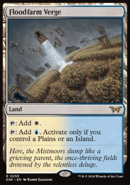 Floodfarm Verge - Duskmourn: House of Horror (Rare) [DSK-259]