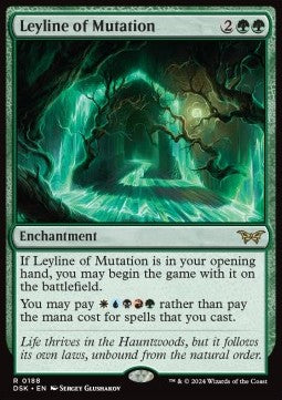 Leyline of Mutation - Duskmourn: House of Horror (Rare) [DSK-188]