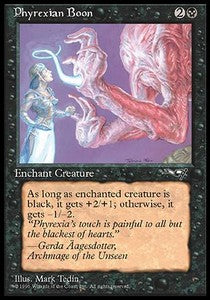 Phyrexian Boon (V.2) - Alliances (Common)
