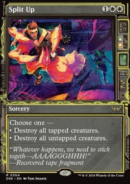 Split Up - Duskmourn: House of Horror: Extras (Rare) [XDSK-304]