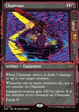 Chainsaw⁣ - Duskmourn: House of Horror: Extras⁣ (Rare)⁣ [314]