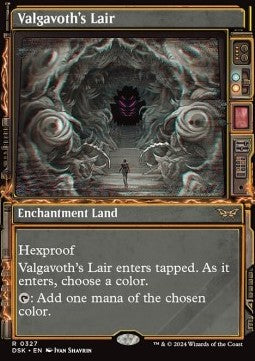 Valgavoth's Lair - Duskmourn: House of Horror: Extras (Rare) [XDSK-327]