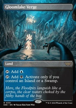 Gloomlake Verge - Duskmourn: House of Horror: Extras (Rare) [XDSK-331]