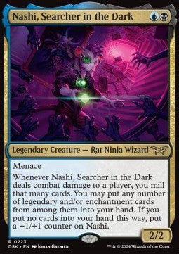 Nashi, Searcher in the Dark⁣ - Duskmourn: House of Horror⁣ (Rare)⁣ [223]