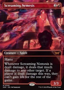 Screaming Nemesis - Duskmourn: House of Horror: Extras (Mythic) [XDSK-348]