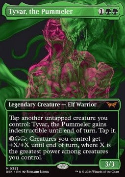Tyvar, the Pummeler (V.1) - Duskmourn: House of Horror: Extras (Mythic) [XDSK-353]