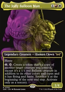 The Jolly Balloon Man⁣ - Duskmourn: House of Horror: Extras⁣ (Rare)⁣ [359]
