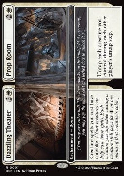 Dazzling Theater // Prop Room - Duskmourn: House of Horror (Rare) [DSK-3]