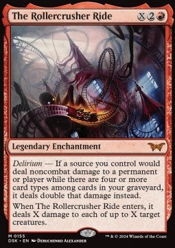 The Rollercrusher Ride - Duskmourn: House of Horror (Mythic) [DSK-155]