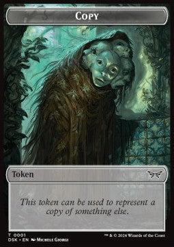 Copy Token - Duskmourn: House of Horror: Tokens (Token) [TDSK-T01]