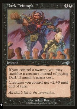Dark Triumph - Mystery Booster 2: Reprints from Across Magic's History (Uncommon)