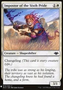 Impostor of the Sixth Pride - Mystery Booster 2: Reprints from Across Magic's History (Common)