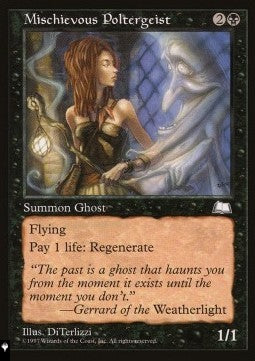 Mischievous Poltergeist - Mystery Booster 2: Reprints from Across Magic's History (Uncommon)