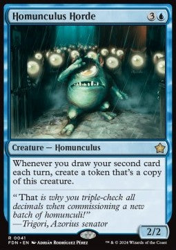 Homunculus Horde - Magic: The Gathering Foundations (Rare) [FDN-41]
