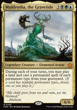 Muldrotha, the Gravetide - Magic: The Gathering Foundations (Mythic) [FDN-243]