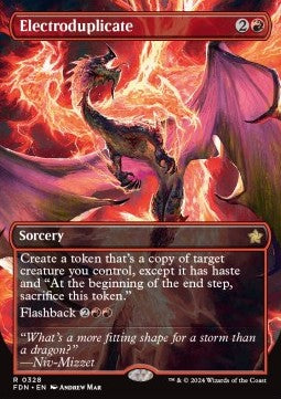 Electroduplicate (V.1) - Magic: The Gathering Foundations: Extras (Rare) [XFDN-328]