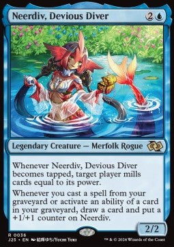 Neerdiv, Devious Diver - Foundations Jumpstart (Rare) [J25-36]