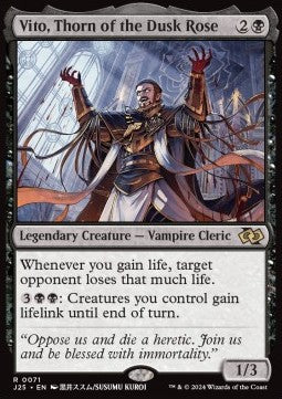 Vito, Thorn of the Dusk Rose - Foundations Jumpstart (Rare) [J25-71]