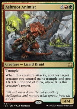 Ashroot Animist - Magic: The Gathering Foundations (Rare) [FDN-117]