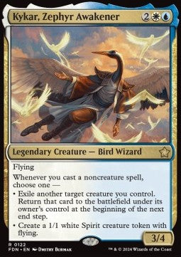 Kykar, Zephyr Awakener - Magic: The Gathering Foundations (Rare) [FDN-122]
