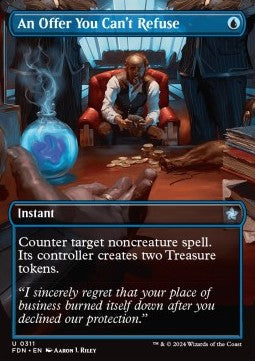 An Offer You Can't Refuse - Magic: The Gathering Foundations: Extras (Uncommon) [XFDN-311]