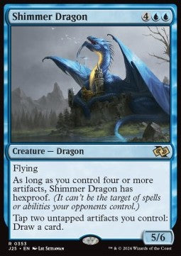 Shimmer Dragon - Foundations Jumpstart (Rare) [J25-353]