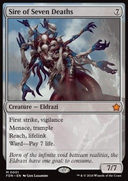 Sire of Seven Deaths⁣ - Magic: The Gathering Foundations⁣ (Mythic)⁣ [1]