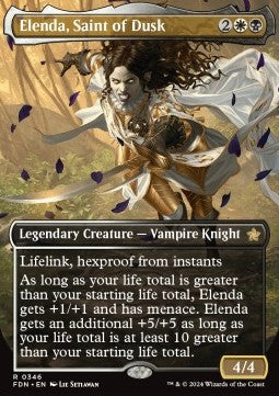 Elenda, Saint of Dusk (V.1) - Magic: The Gathering Foundations: Extras (Rare) [XFDN-346]