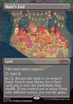 Maze's End - Secret Lair Commander Deck: 20 Ways to Win (Mythic) [SLD20WTW-1834]