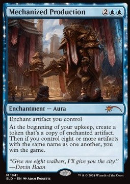 Mechanized Production - Secret Lair Commander Deck: 20 Ways to Win (Mythic) [SLD20WTW-1841]