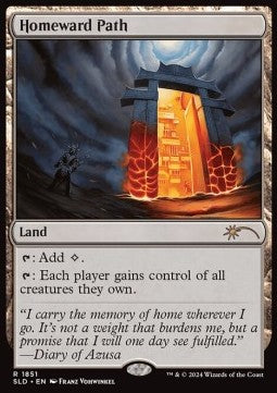 Homeward Path - Secret Lair Commander Deck: 20 Ways to Win (Rare) [SLD20WTW-1851]