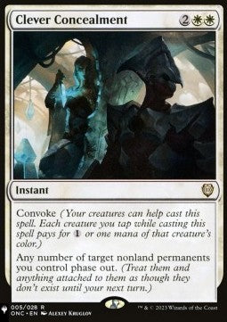 Clever Concealment - Secret Lair Commander Deck: 20 Ways to Win (Rare)