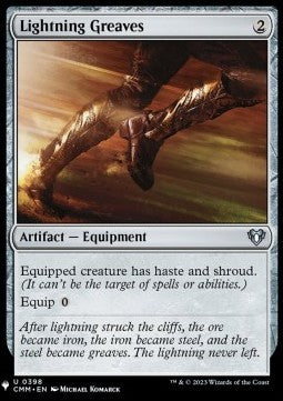 Lightning Greaves - Secret Lair Commander Deck: 20 Ways to Win (Uncommon)